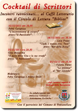 Evento Cocktail di Scrittori