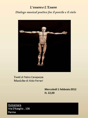 Evento l'essere e l'Essere 1 febbraio Parma