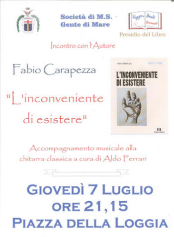 locandina presentazione libro Levanto