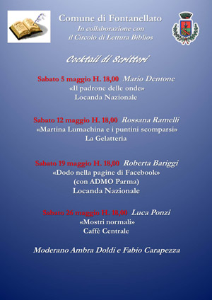Cocktail di scrittori Fontanellato Maggio 2012